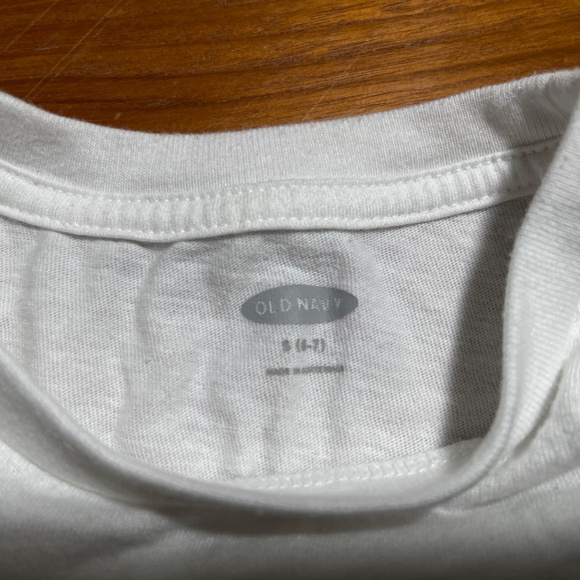 Old Navy Kids Bunny Hip Hop Ya Don't Stop White Short Sleeve Tee White S - Picture 2 of 2